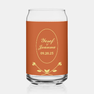 Wedding Names Glass