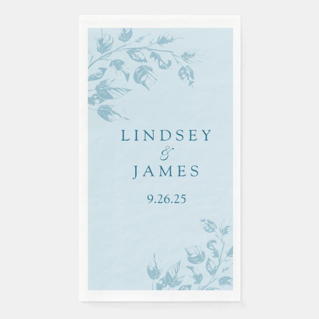 Wedding  napkin (Front)