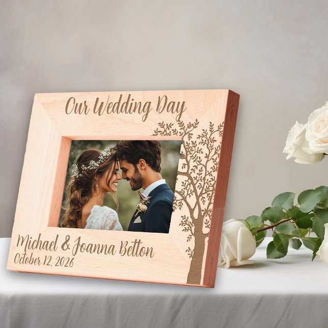  Wedding Newlywed Anniversary  Tree  Etched Frames (Creator Uploaded)