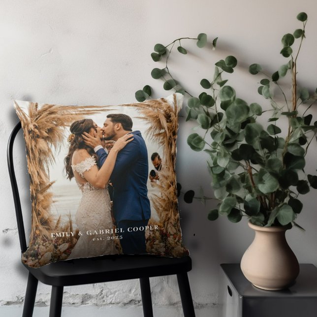 Wedding Newlywed Couple Keepsake Cushion (Creator Uploaded)