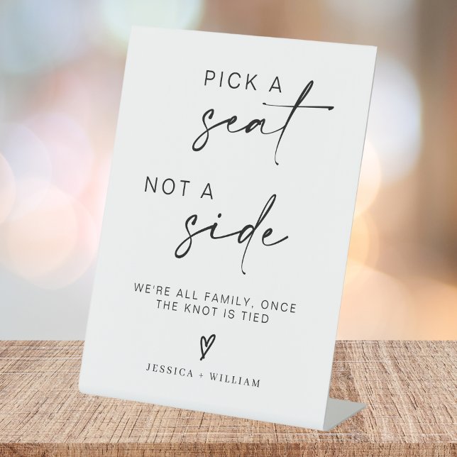 Wedding No Assigned Seats, Sit Anywhere Sign (Creator Uploaded)