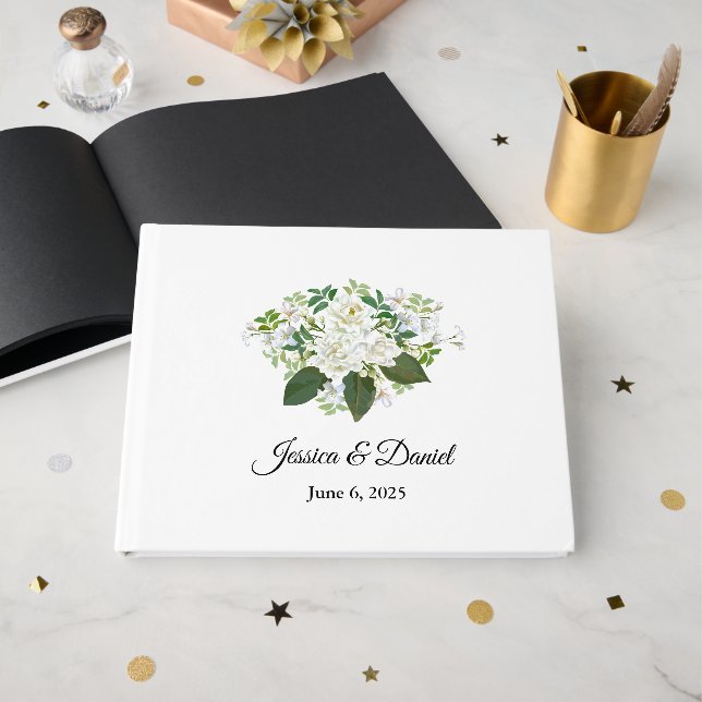 Wedding  Non   Guest Book (Front Open)