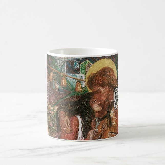 Wedding of St George, Princess Sabra by Rossetti Coffee Mug (Center)