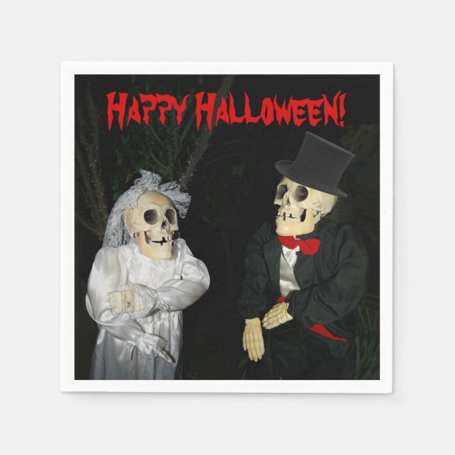 Wedding of the Dead Napkin (Front)