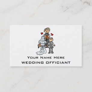 Wedding Officiant Business Cards