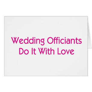 Wedding Officiants