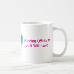 Wedding Officiants Do It With Love Coffee Mug