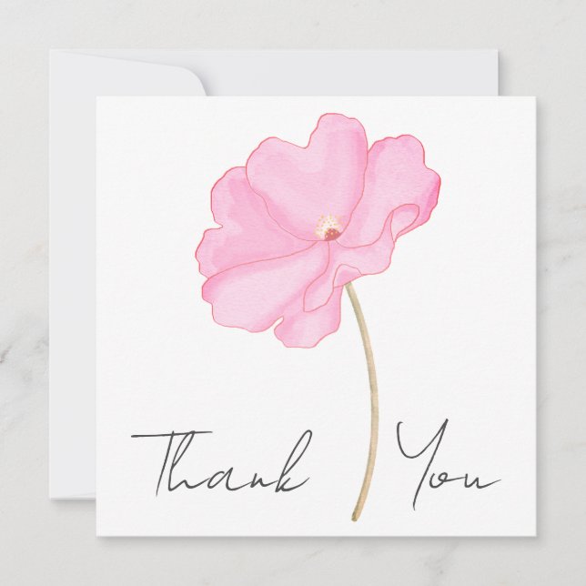 Wedding or Shower Thank you cards (Front)