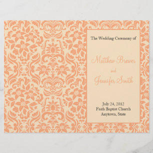 Wedding Order of Service and Ceremony Program