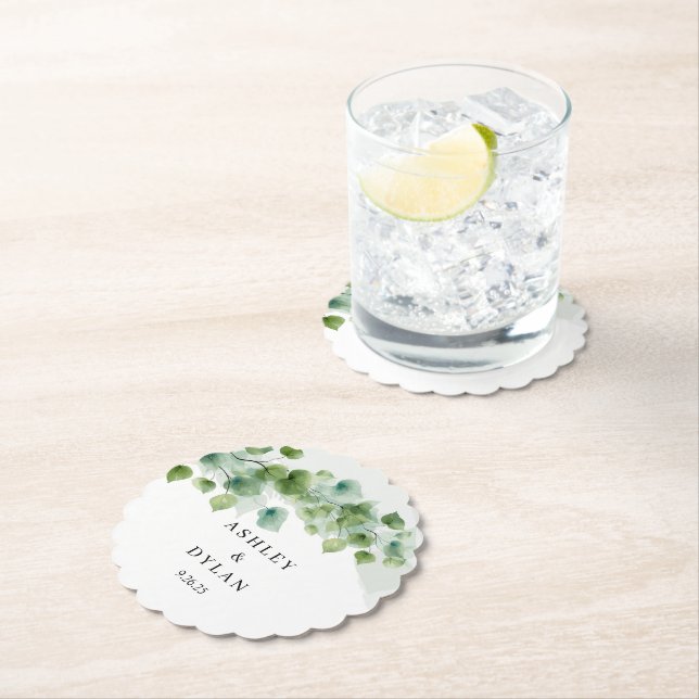 Wedding  paper coaster (Insitu)