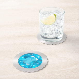 Wedding paper coaster