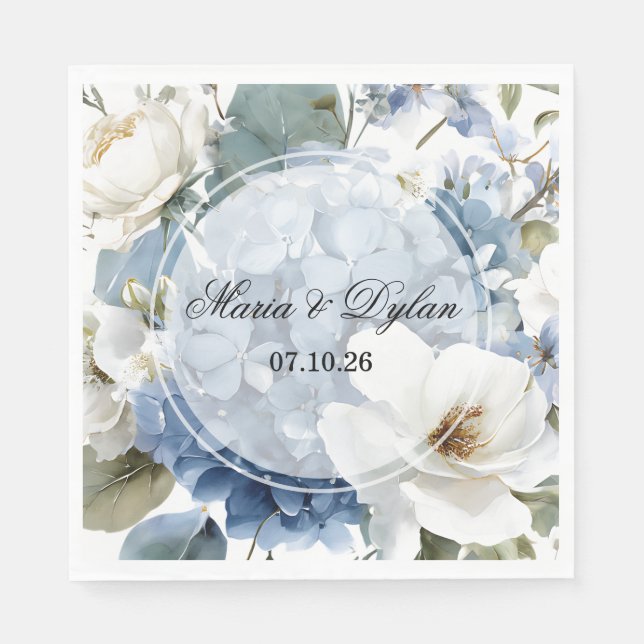 Wedding Paper Napkin (Front)