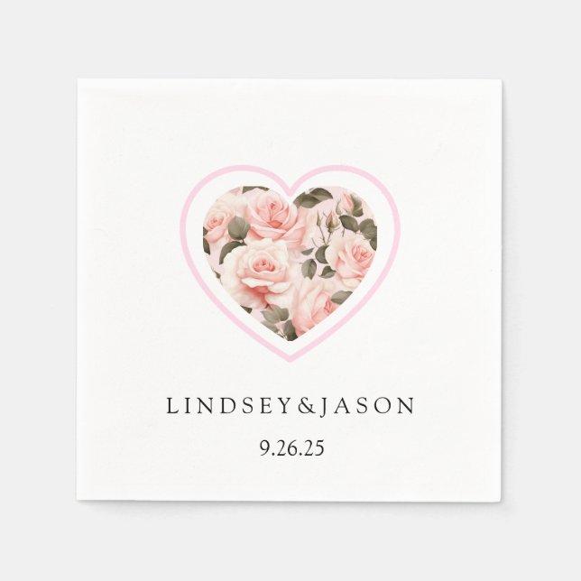 Wedding Paper Napkin (Front)