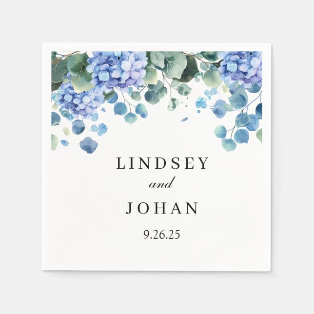 Wedding Paper Napkins (Front)