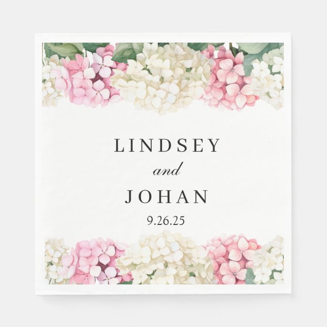 Wedding Paper Napkins (Front)