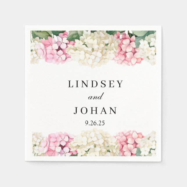 Wedding Paper Napkins (Front)