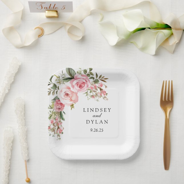 Wedding  paper plate (Wedding)