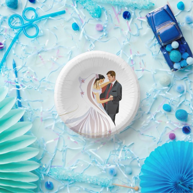 Wedding Paper Plate (Party)