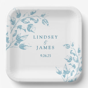 Wedding paper plate