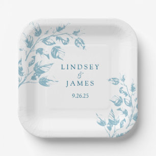 Wedding paper plate