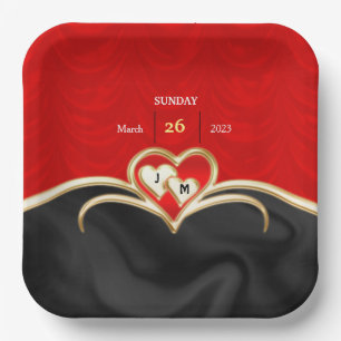 Wedding Paper Plate