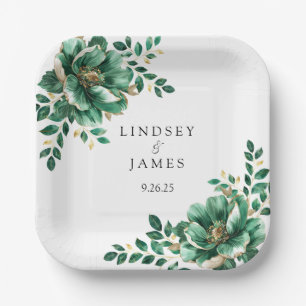 Wedding paper plate
