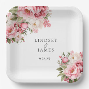 Wedding paper plates