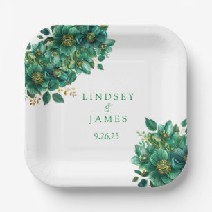 Wedding paper plates