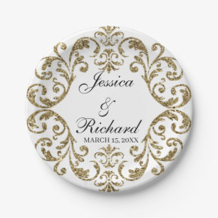 Wedding Paper Plates