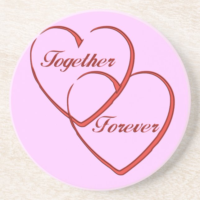 Wedding Party Coasters Wedding Reception (Front)