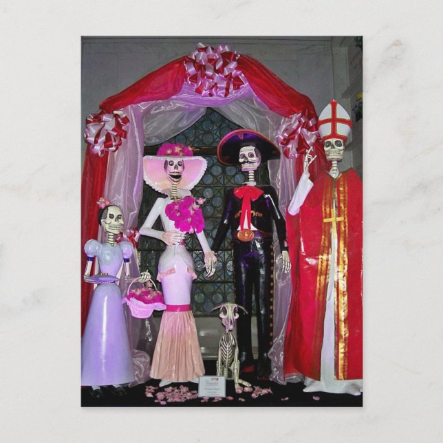 Wedding Party Invitation Postcard (Front)