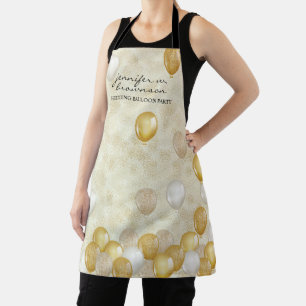 Wedding Party Planner Balloon Illustration Apron