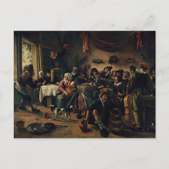 Wedding Party Postcard (Front)