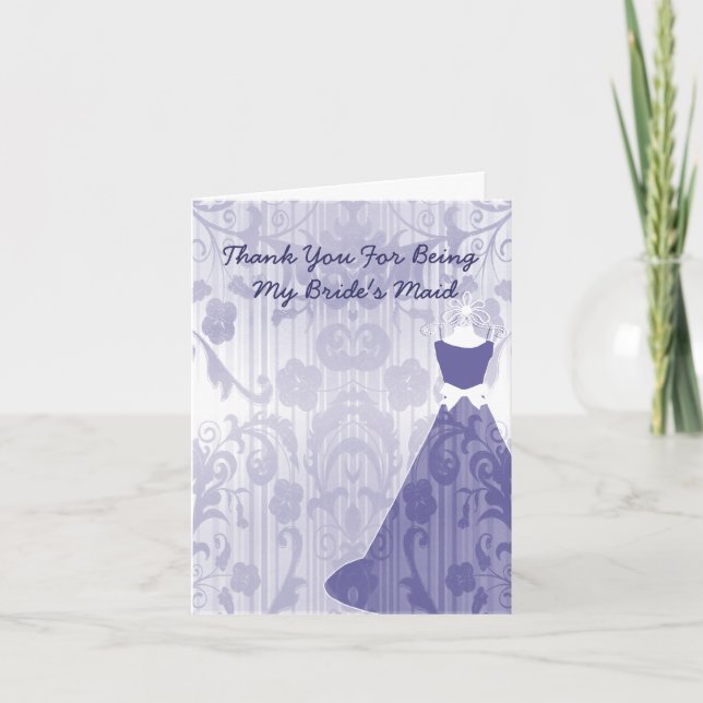 Wedding Party Thank You Card (Front)