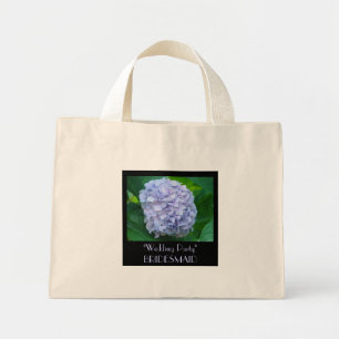Wedding Party Tote Bag gift BRIDESMAID Hydrangea
