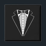 Wedding Party Tuxedo Matching Bachelor Party Funny Magnet<br><div class="desc">Wedding Party Tuxedo Matching Bachelor Party Funny Groom</div>