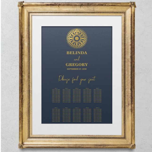 Wedding Passport Compass Wedding Seating Chart (Wedding Passport Compass Wedding Seating Chart)