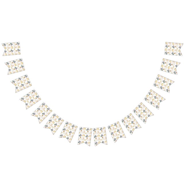 wedding pattern - bunting  (All)