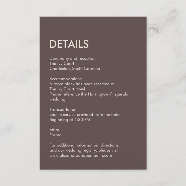 Wedding Peacock Botanical | Couture Enclosure Art Card (Front)