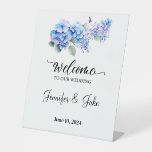 Wedding Pedestal Sign