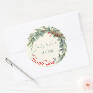 Wedding personalised stickers