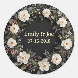 Wedding personalised stickers