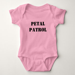 Wedding Petal Patrol Bridal Party Baby Bodysuit