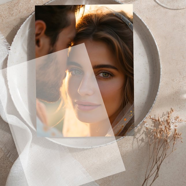 Wedding Photo Background Card For Vellum (Creator Uploaded)