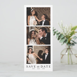 Wedding Photo Booth QR Code Save The Date