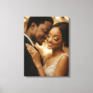 Wedding Photo Canvas Art