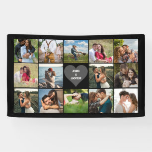 Wedding Photo Collage Banner