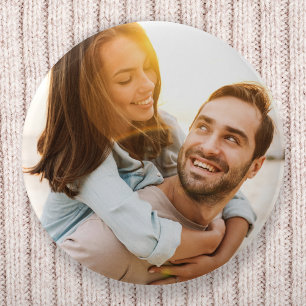 Wedding Photo Couple Newlywed 6 Cm Round Badge