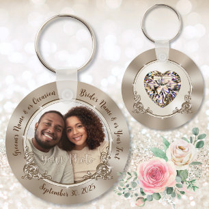 Wedding Photo Favours, Wedding Keychains