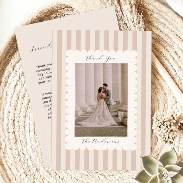 Wedding Photo Guest Appreciation Thank You Card (Creator Uploaded)
